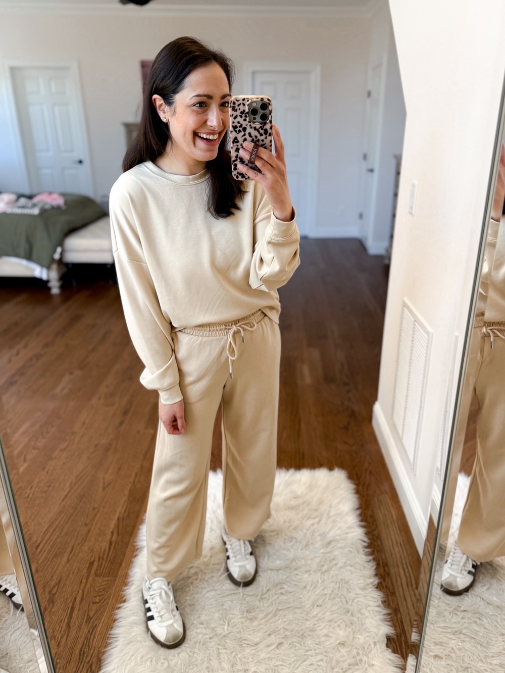 Women's Cream Lounge set